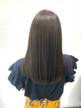 フュー 新小岩(few.) 黒髪/グレーベージュ/レイヤーロング/前髪パーマ[新小岩駅]