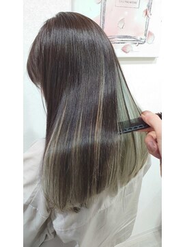 アッシュ 清瀬店(Ash) 【髪質改善】インナーグレージュ系カラー　Ash清瀬 大嶋