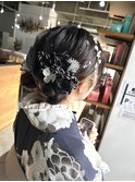 ツイン団子アレンジ