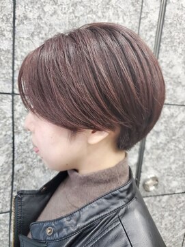 ヘアリゾート粋 ドゥオ 新宿南口店(dua) イルミナカラー×刈り上げ*大人女子のお悩み解消ショート*黒田