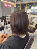 ザコーストバイネオリーブ 辻堂店(The coast by neolive)&nbsp;【切りっぱなしボブ×インナーピンク】