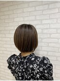ボブ/ハイライト/イルミナカラー［駒込/駒込駅］