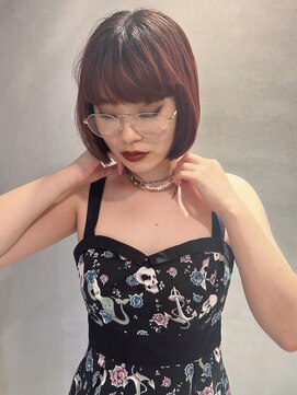 ペレ 梅田(PELE) 前髪/アンブレラカラー/こなれミディ/イメチェン/ウェーブ