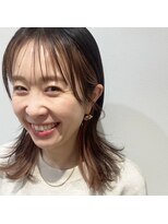 ファヴォリ(favori)&nbsp;【favori 自由が丘】ニュアンス前髪Ｘインナーカラー