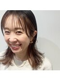 【favori 自由が丘】ニュアンス前髪Xインナーカラー