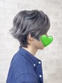 アールプラスヘアサロン(ar+ hair salon)&nbsp;メンズのデザインカラーやカットも得意です！