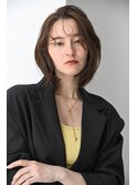 ひし形ボブレイヤーカット大人ショートボブ20代30代40代