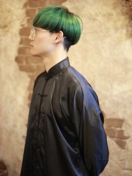 マギーヘア(magiy hair) magiyhair【nico】NEO東京グリーンマッシュ