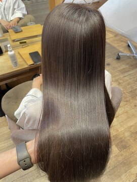 バイオレット 表参道店(Violet) ブリーチなし赤みなしベージュ