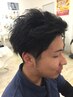 【メンズにおススメ☆】メンズデザインカット　￥3300