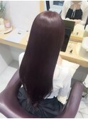 ブリーチなし艶髪ラベンダーピンク
