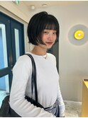 癖とパーマで動かすmini bob