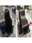 髪質改善×カラー×カット【髪質改善ヘアエステサロンHanare】
