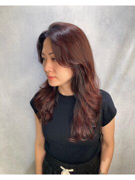 ISA.【12/1オープン（予定）】 ロングレイヤー×チェリーカラー