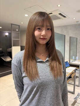 アース 高円寺店(HAIR & MAKE EARTH) ミルクティーベージュ 【@mppp_32485】