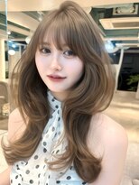 マインバイアフロートギンザ(MYNE by AFLOAT GINZA)&nbsp;レイヤーカット/ミルクティーベージュ