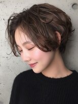 トゥルートラスト 和戸店(True Trust)&nbsp;おしゃれな大人のショートボブ ミニボブ ココアブラウン
