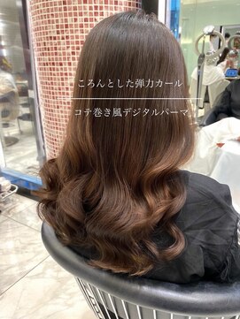 アピッシュ ギンザ(apish ginza) tomo髪質改善/コテ巻きパーマ/デジタルパーマ/前髪パーマ/銀座