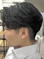 ナム 錦糸町(NAM)&nbsp;MEN’S/リバースセンターパート/ニュアンスパーマ/錦糸町