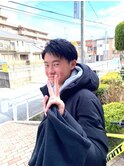 ツーブロック　ハンサムカット