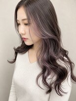 エストアール フクオカ 福岡博多店(est-r. Fukuoka)&nbsp;インナーカラー/イヤリングカラー/グレージュ