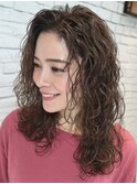 ダークパープル/ナチュラルショート/夏のヘアアレンジ/北柏