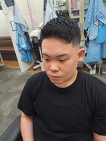 カットワン 竹の塚店(Cut-one)&nbsp;フェードカット　アップバング