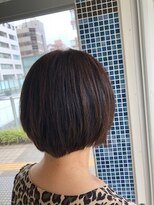 スタジオ アルファプラス 日暮里店(studio α+)&nbsp;ナチュラルブラウン×ショートボブ♪