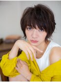 愛されショートマッシュ