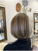大人女子も楽しめる外国人風カラー、バレイヤージュ!