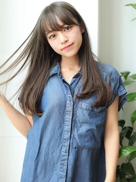 マイラ 銀座(myla) 透け感大人可愛いストレートトリートメント20代30代40代髪質改善