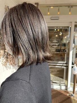 ヘアースイッチ(HAIR SWITCH) 軽めボブと濃いめブルーカラー！