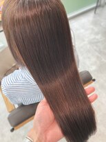 テラスヘア センダイ(TERRACE hair SENDAI)&nbsp;艶髪ロング髪質改善縮毛＋イノアカラー