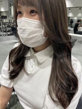 ジンジャー(GINGER) ハイトーン×チェンジ×秋髪×ベージュ×ブラウン