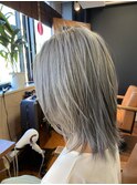 ホワイトアッシュのセミウルフ☆【恵比寿】30代40代50代