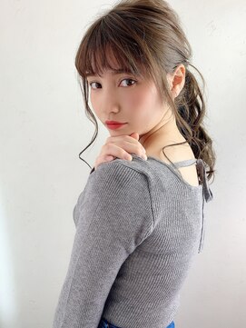 ラックスビーハカタ 福岡博多バスターミナル店(LUXBE HAKATA) ローポニーアレンジ