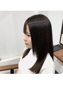 秋も潤艶ストレートスタイル♪