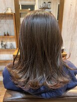 カミビトグロウ(kamibito glow)&nbsp;大人気！くすみピンクアッシュのインナーカラースタイル