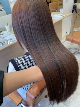 シェノン 西梅田(CHAINON) レイヤーカット/アースカラー/くびれヘア/髪質改善