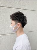 さわやかツーブロックショート