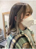 インナーカラー フェイスフレーミング
