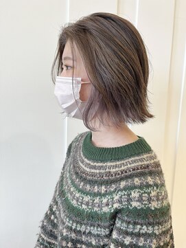 コワファースト  させぼ五番街店(COIFF1RST) インナー”くすみラベンダー”