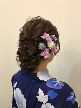 プラムバイコウメ(plum by KOUME) 浴衣アップ