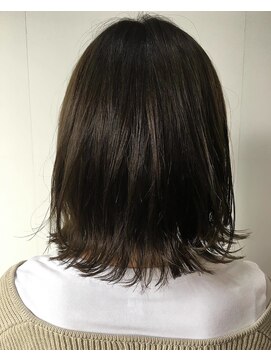 ゴッドハンド 横浜店 ミディアム外ハネ◎30代40代50代60代