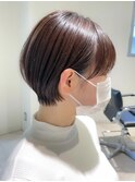 【耳かけマッシュショート 武蔵小杉】feey
