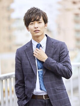 ヘアサロン ドットプラス 町田店(dot. plus) スリークショート　マッシュウルフビジネス【町田/町田駅】