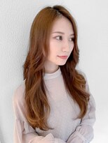 オーブ ヘアー アクト 八女店(AUBE HAIR act) 20代・30代_顔回りレイヤーロング