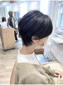 束感ショート