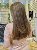 白髪ぼかしのハイトーン