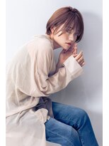 ブリング バイ スノードロップ 吉祥寺(BRING by Snowdrop)&nbsp;前髪/マチルダボブ/ピンクベージュ/インナーグレージュ/吉祥寺